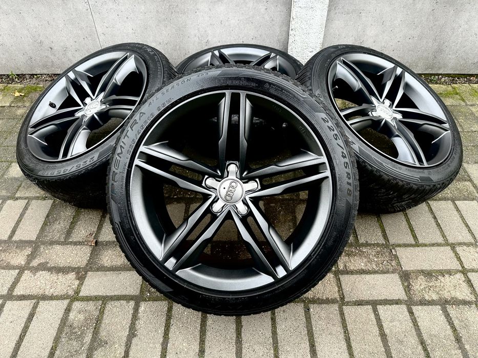 Koła felgi 18 5x112 Całoroczne S-Line Audi a3 a4 a6 q5 vw golf passat