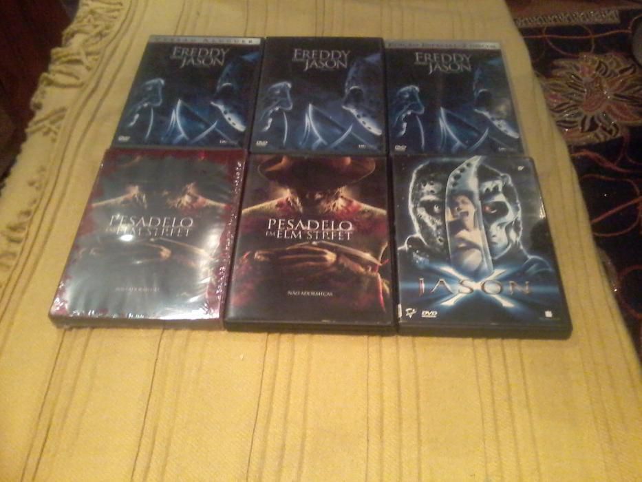 DVDs Colecção Pesadelo Elm Street