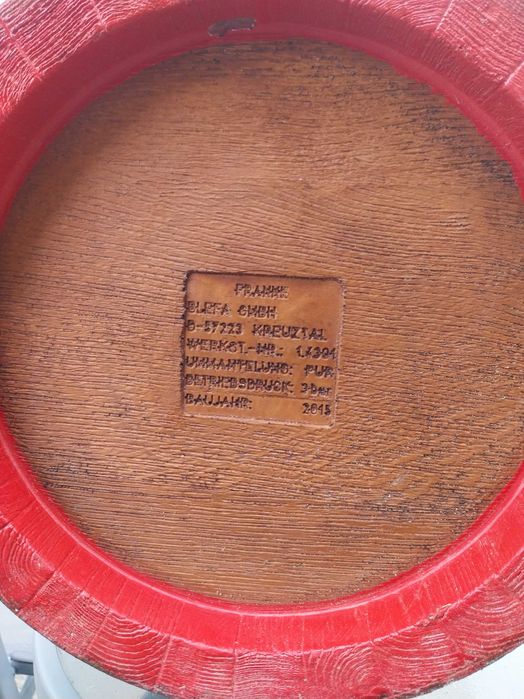 beczka keg drewnopodobna 30l na piwo jak nowa Francja