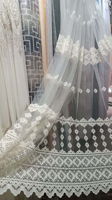 Тюль джакарт гардина штори
