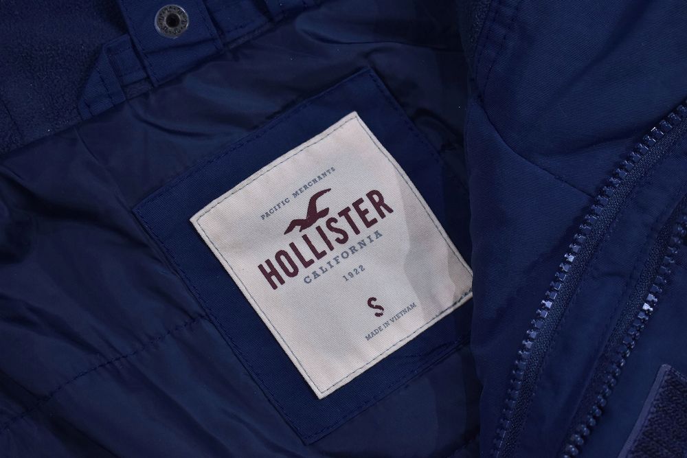Hollister Ocieplana Kurtka Męska Z Kapturem / S