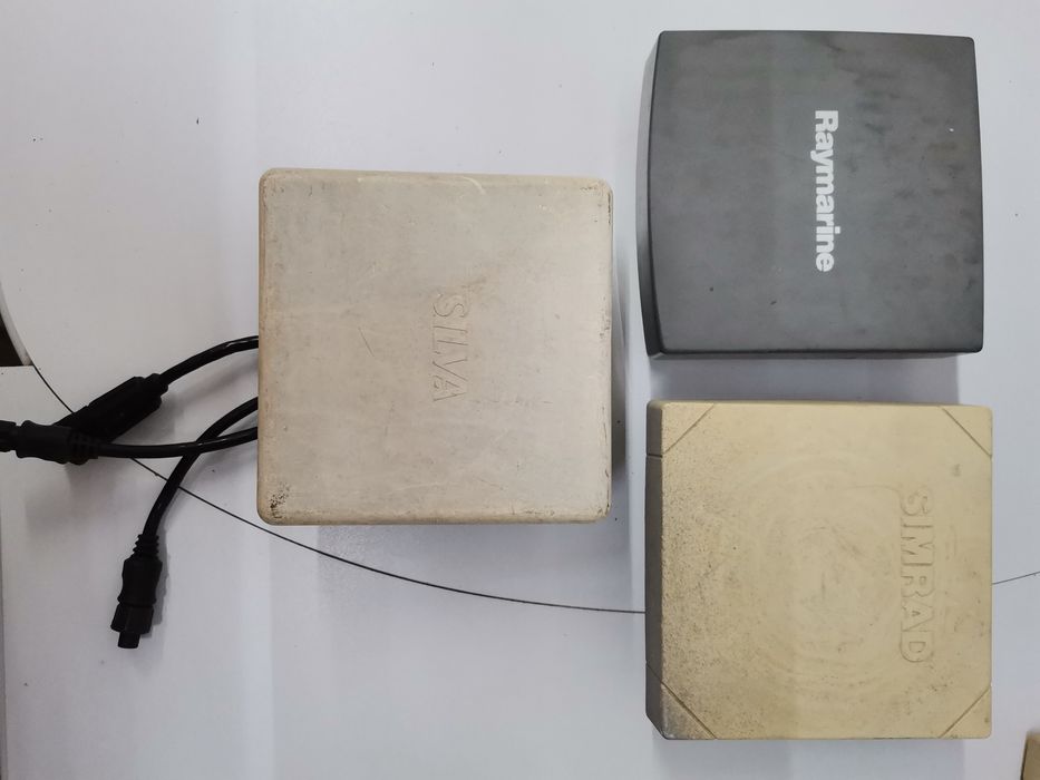 Display anemometro para barcos, velocidade e direção do vento