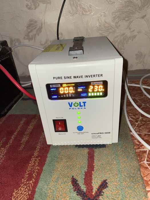 ДБЖ Volt Polska SINUS PRO 500 E 12/230V (350/500W)