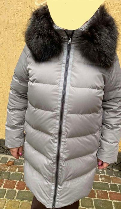 ,,Єскада''ПАЛЬТО зима,перо,легкість та тепло