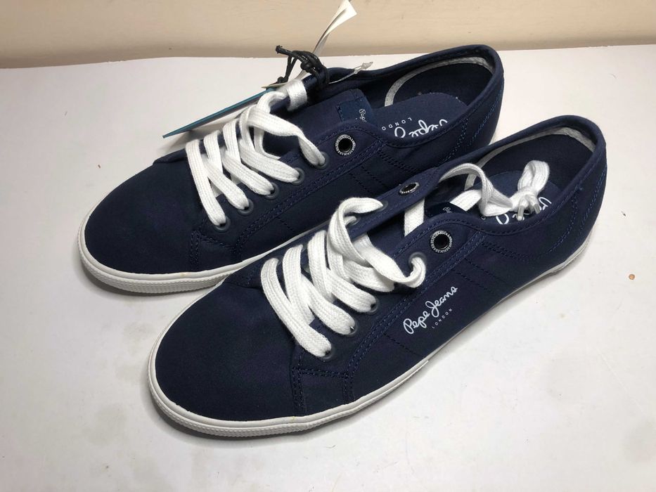 2634 Trampki męskie PEPE JEANS Granatowe Ortholite 41