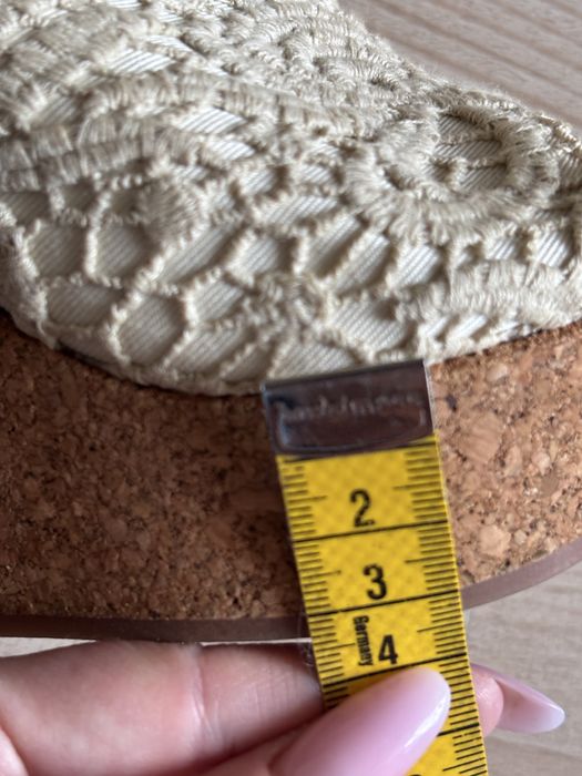Buty na koturnie letnie klapki 37 koturny buty wysokie