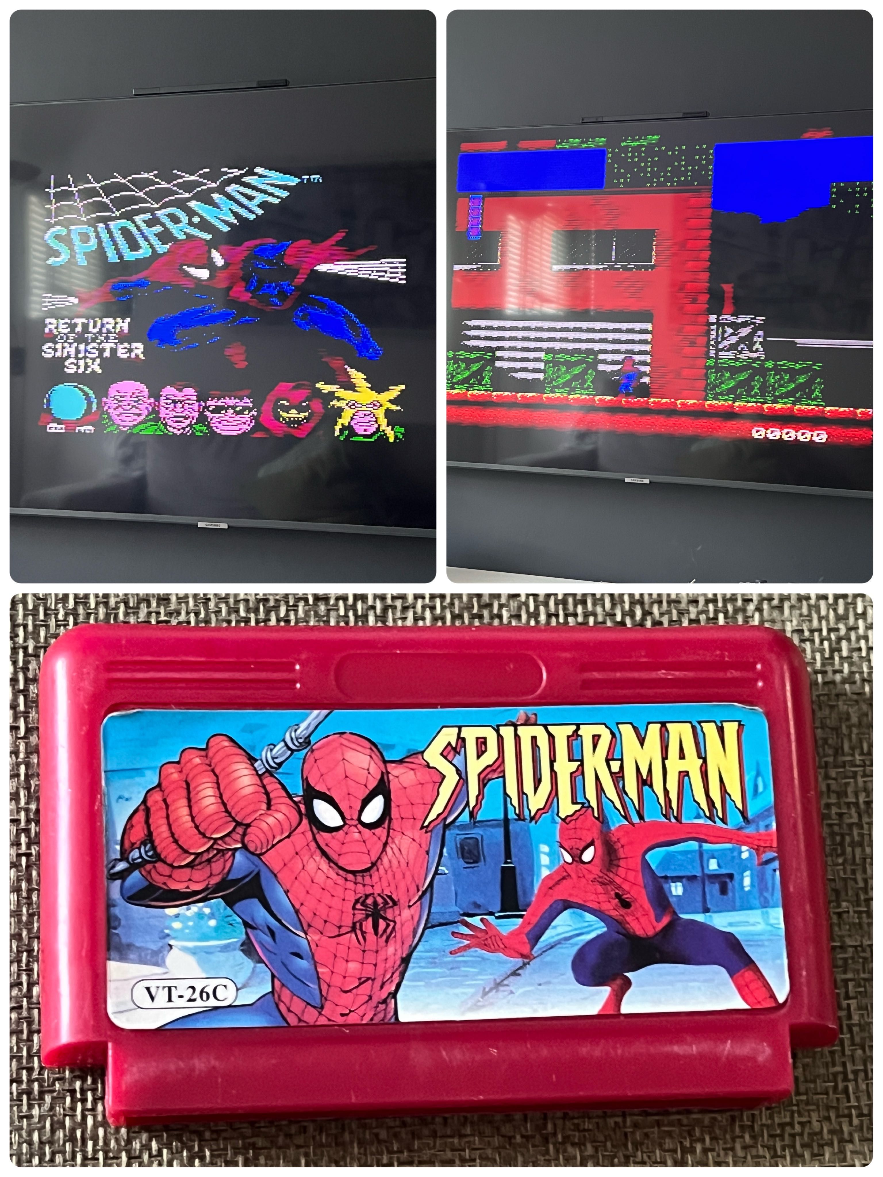 Spider Man Return of the Sinister Six pegasus famicom