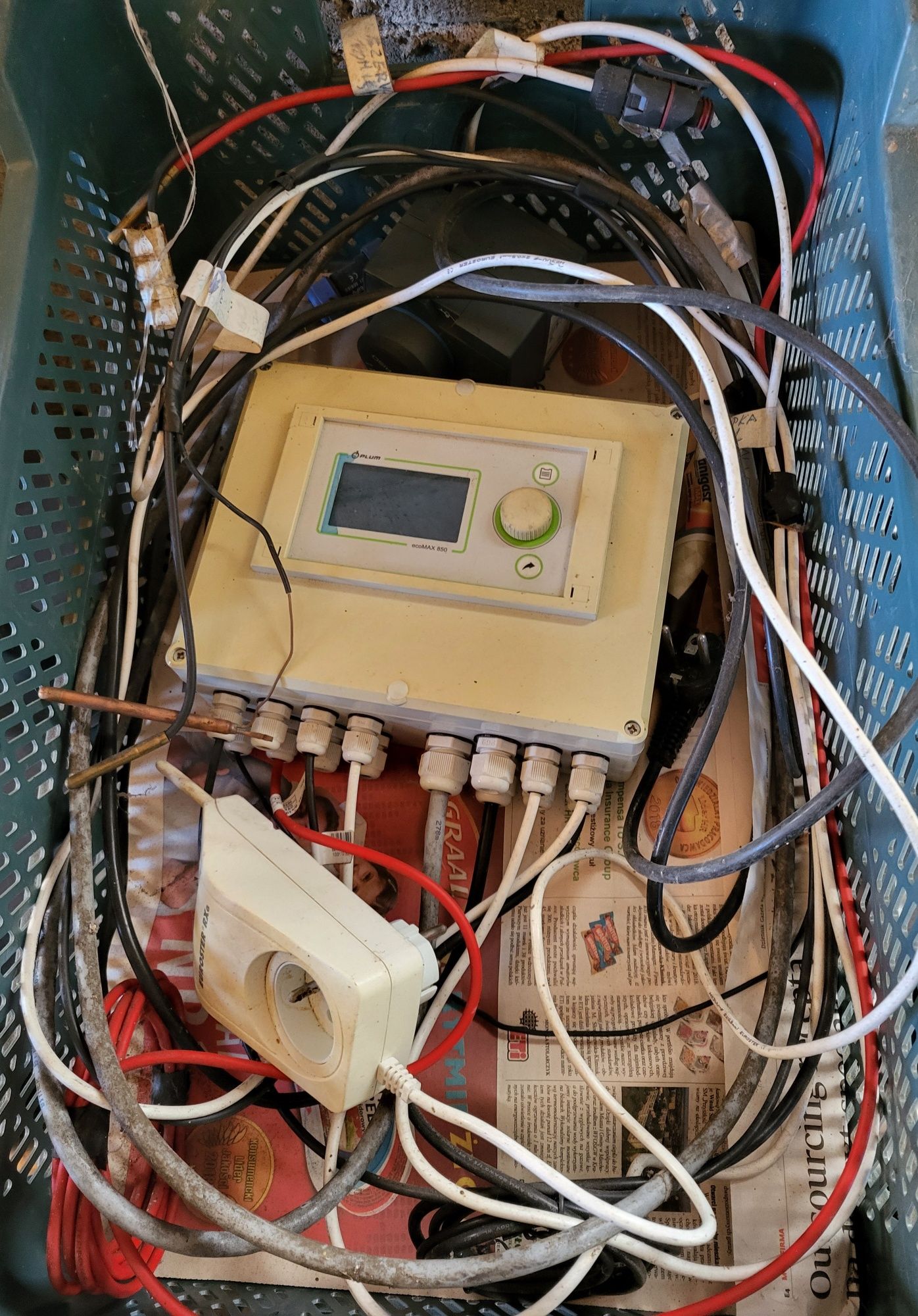 Palnik KIPI 150 kW + sterownik ecoPLUM850 + podajnik peletu