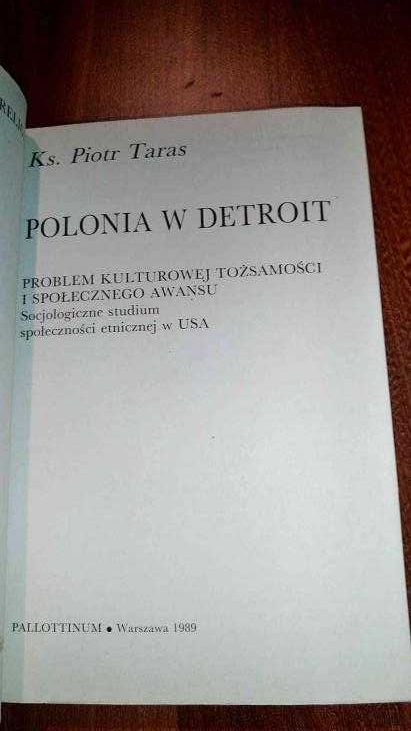 Ks. Piotr Taras SAC Polonia w Detroit