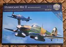 Hawker Hurricane Mk.II Reconnaissance (Deluxe Set) Arma hobby 1:72