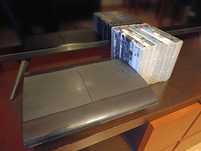PS3 Super Slim com 10 jogos originais