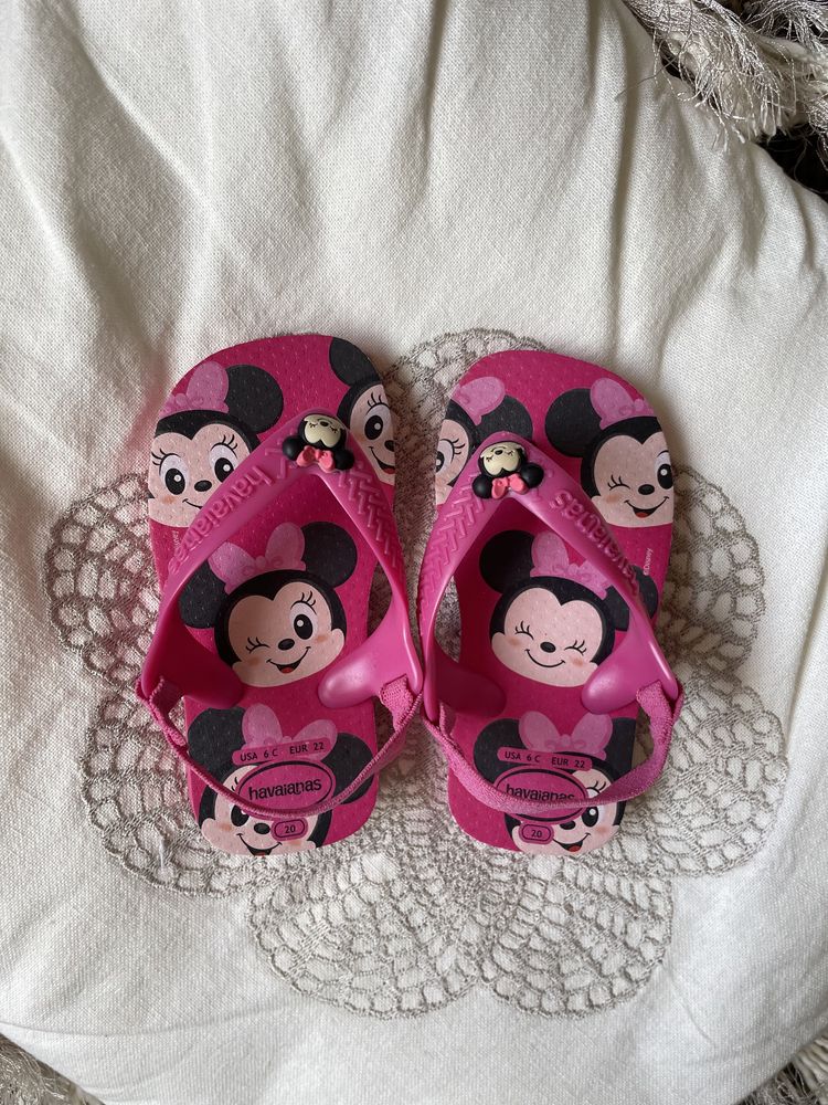 Havaianas minnie NOVAS  tamanho Br20 Eur 22