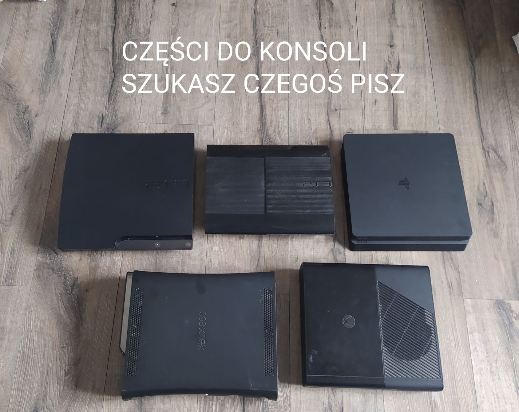 CZĘŚCI DO KONSOLI PS3 PS4 XBOX 360 Xbox One Fat Slim Super Slim