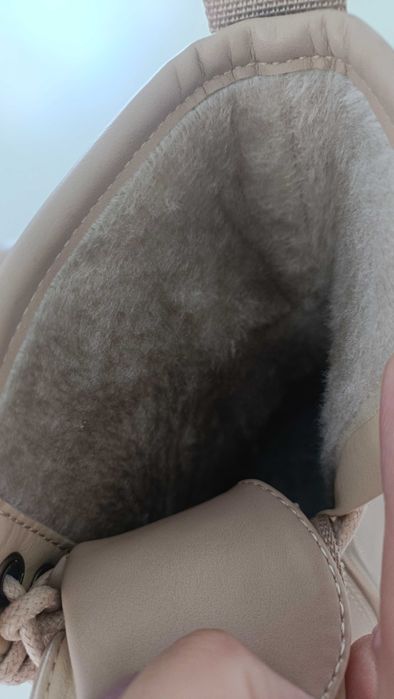 Bota Bege Tamanho 37