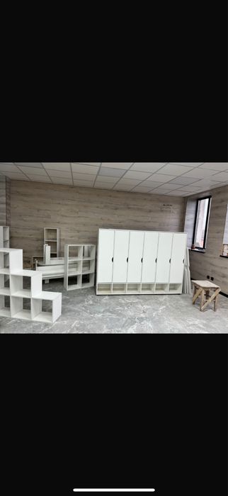 Роздянальня, шафа 6 шт*2 + 2 лавки ,