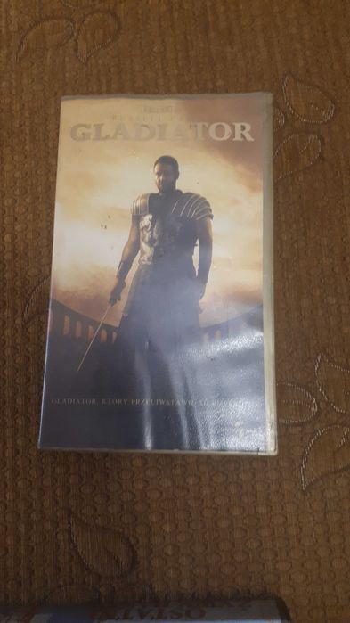Gladiator film VHS Russel Crowe