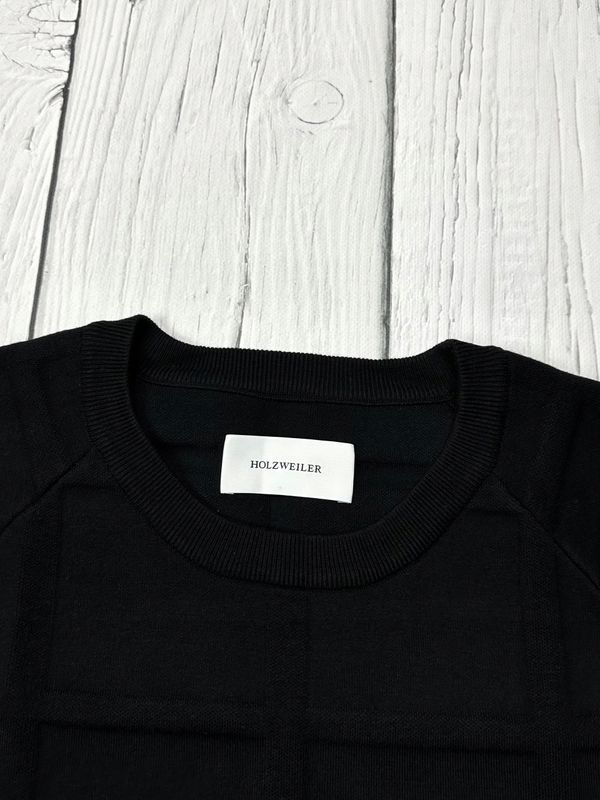 Holzweiler Bluza Crewneck Męska we Wzór 3d Geometryczny r. M/L