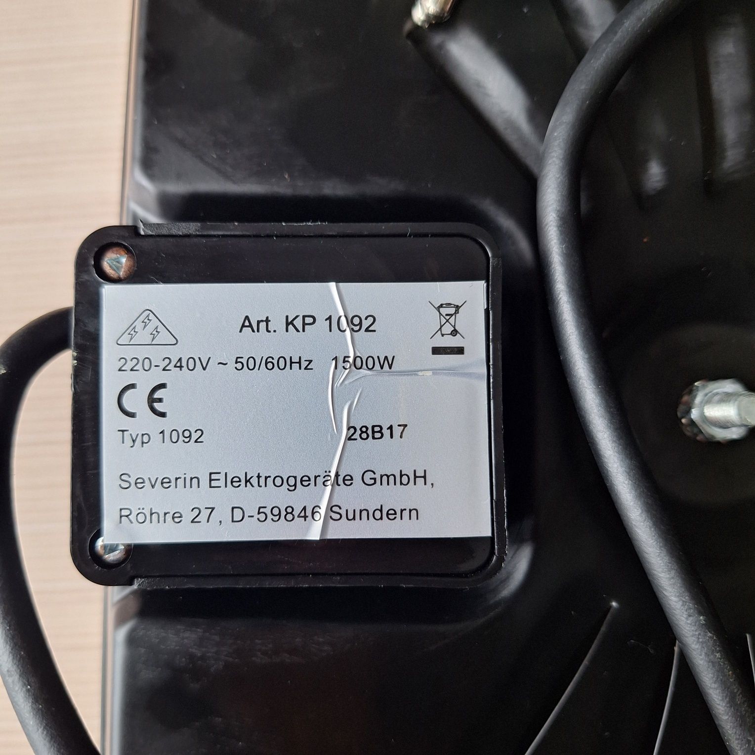 Kuchenka elektryczna Severin