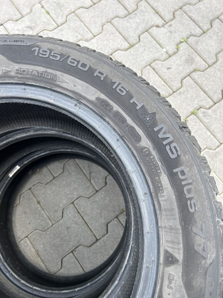 Uniroyal 195/60R16 89H MS plus 77