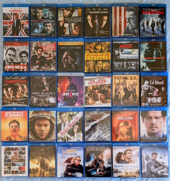 Blu-ray &Dvds de colecção (v. 8 fotos)