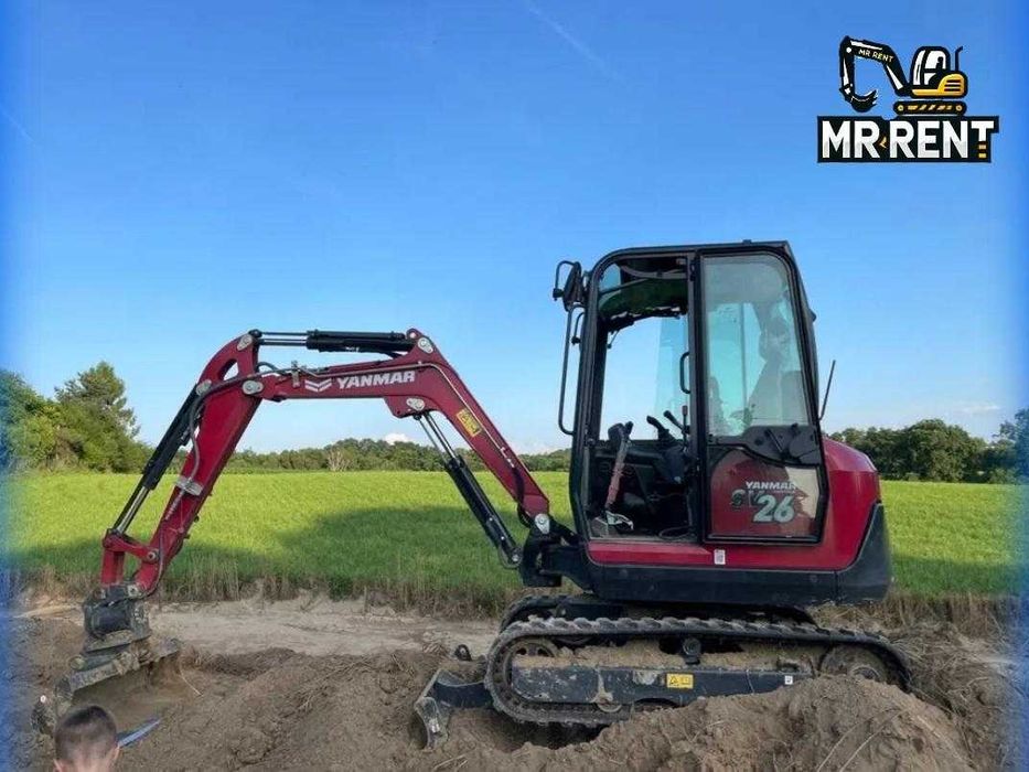 Minikoparka bez operatora-Wynajem-dowóz pod wskazany adres!