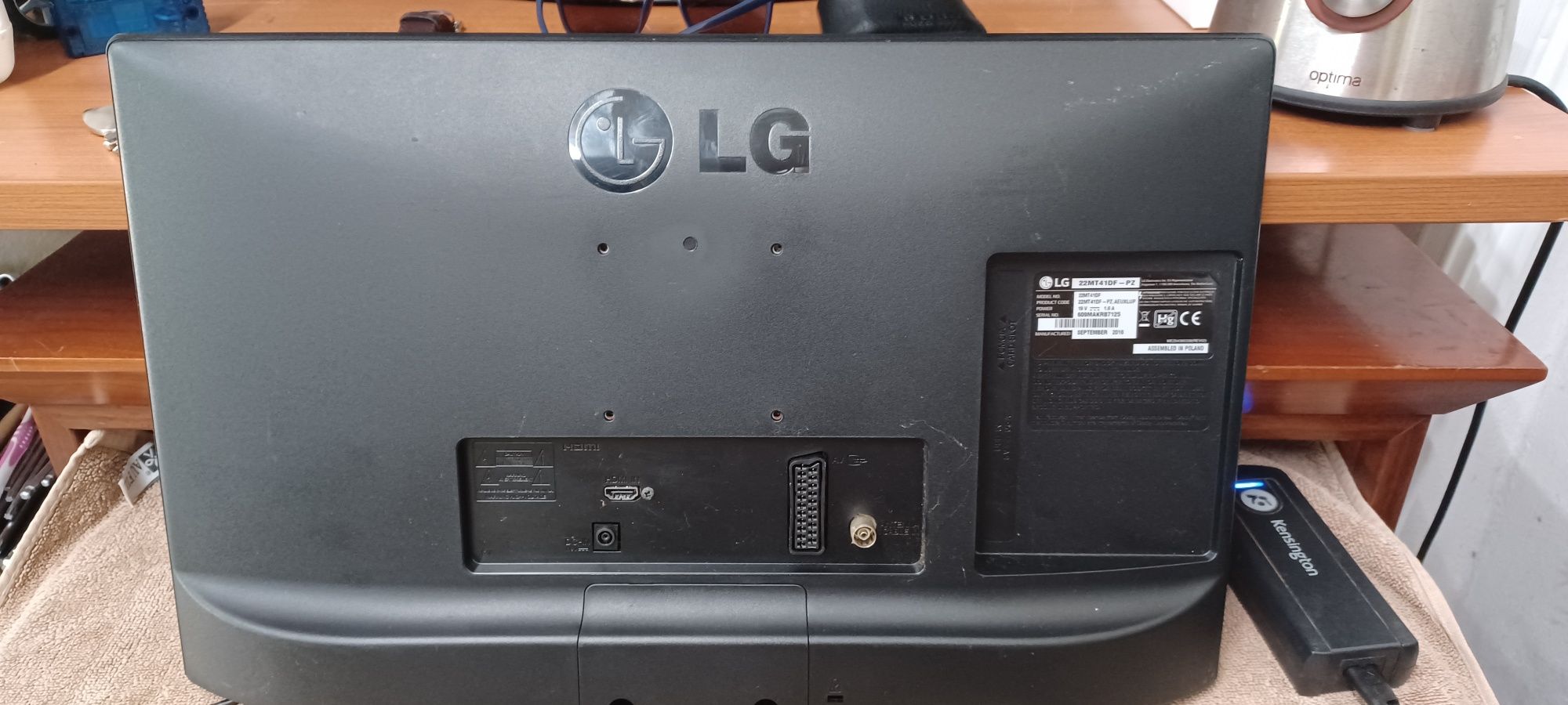 TV LG usada avariada