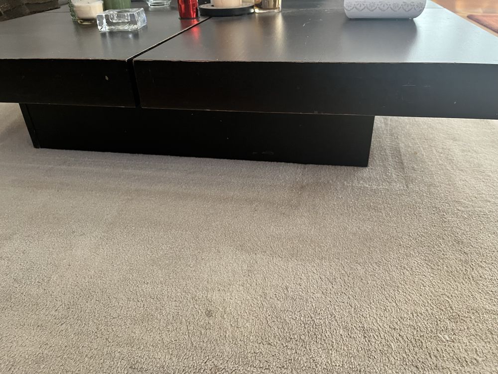 Mesa quadrada wengue