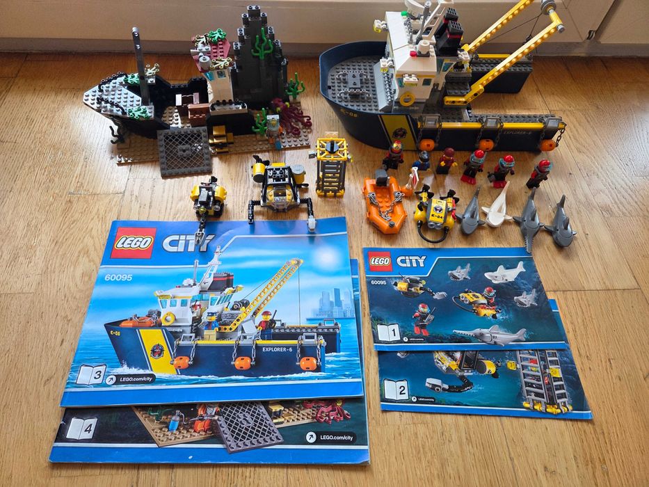 LEGO 60095 City - Statek do badań głębinowych