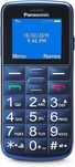 Telefon komórkowy Panasonic KX-TU110 512 MB / 32 MB niebieski