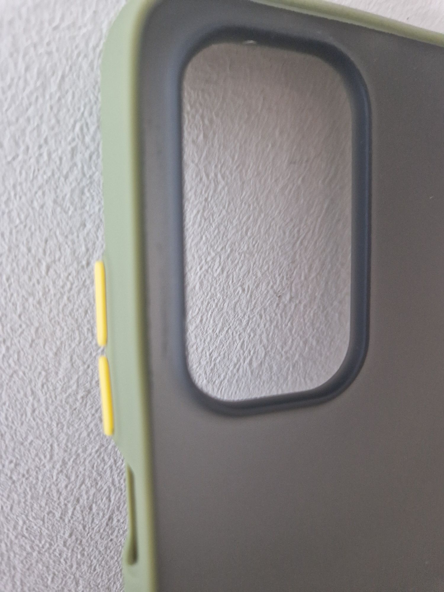 Vennus Color Button Bumper do Xiaomi Mi 10T/Mi 10T Pro 5G Oliwkowy