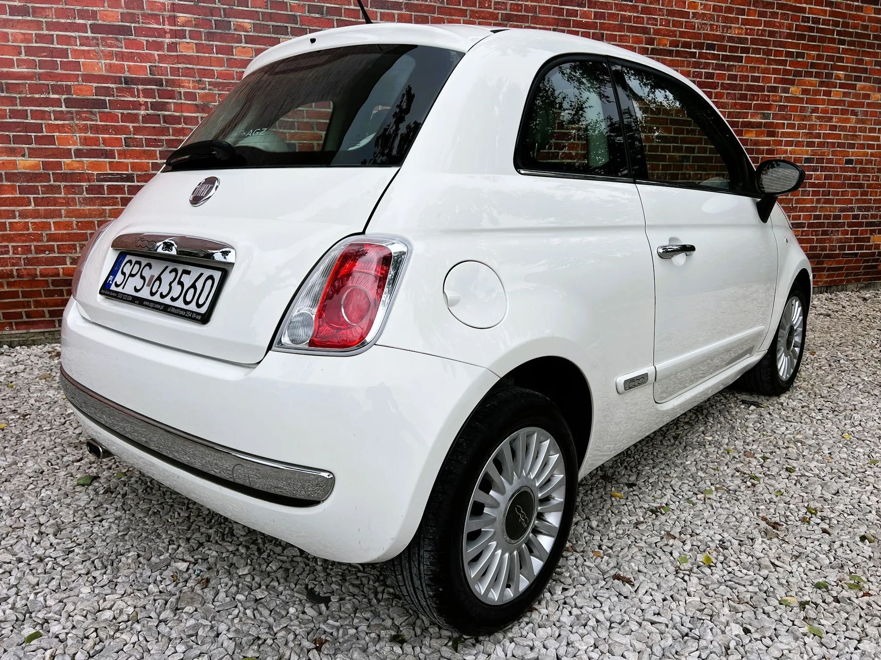 Fiat 500 Lounge panorama bluetooth skóra alu Warszawa gwarancja w cenie #VLKD