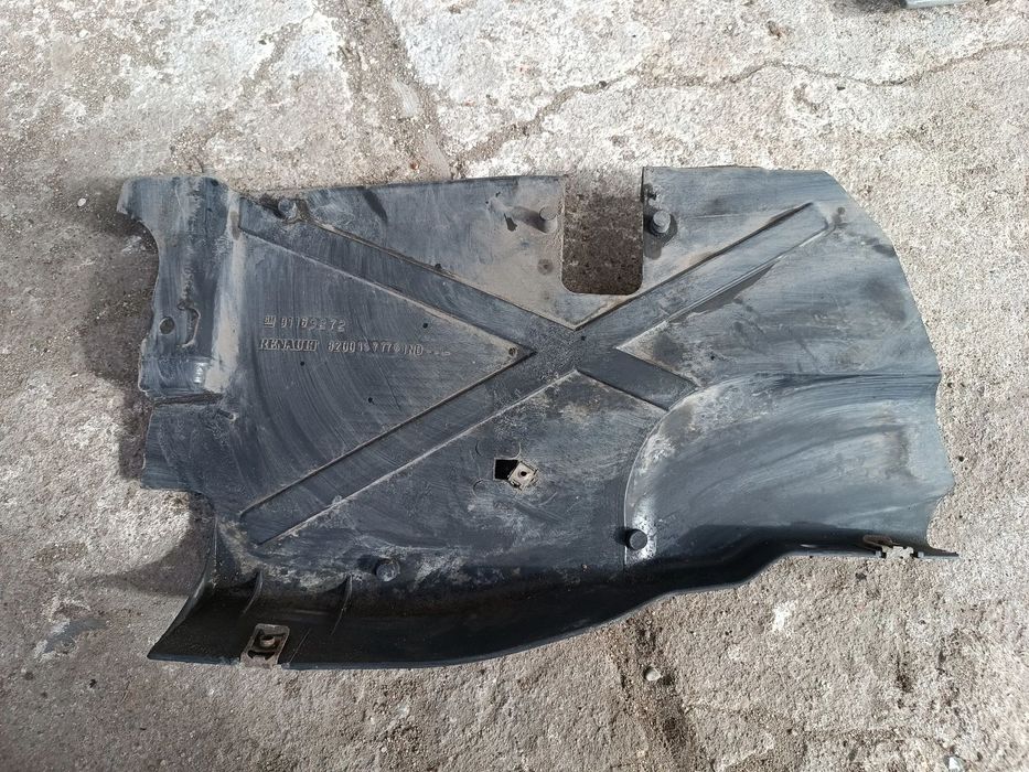 NADKOLE OSŁONA SILNIKA PRAWA LEWA KOMPLET PRZÓD RENAULT TRAFIC II 91166375 8200048526
