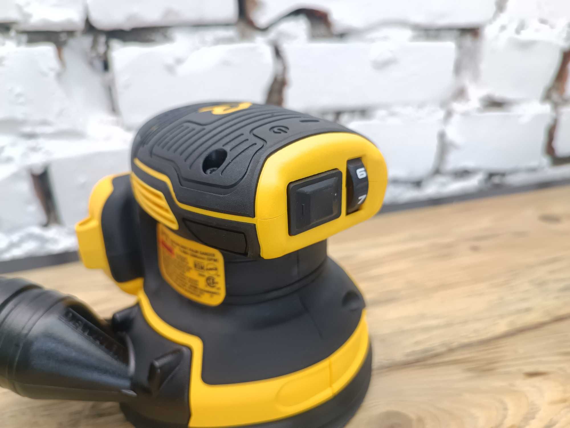 Єксцентрикова  шліфмашина DEWALT DCW210B 20V MADE IN MEXICO