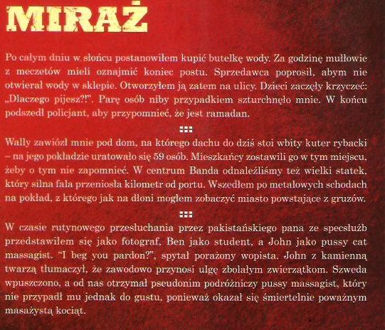 Miraż. Trzy lata w Azji -- Andrzej Meller