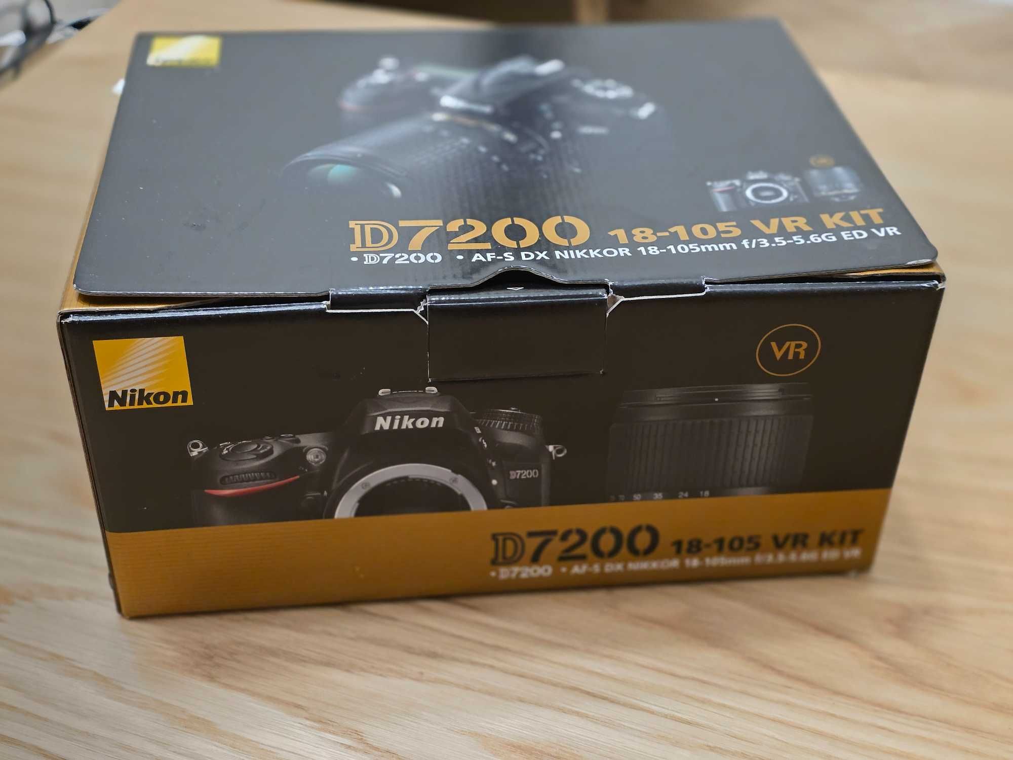 Lustrzanka Nikon D7200 bdb stan mały przebieg 15k okazja
