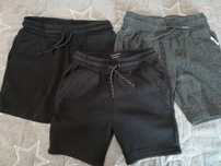 Spodenki chłopięce dresowe 3 pary 110 H&M i inne