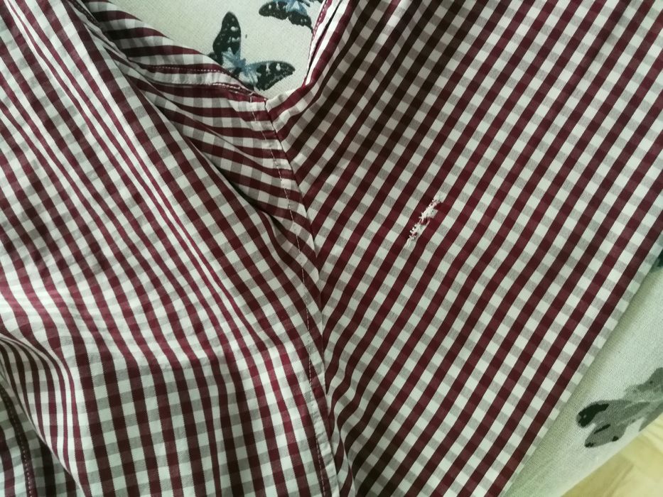 Koszula w kratkę Massimo Dutti rozmiar 36