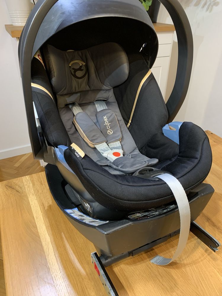 Fotelik Cybex Aton 5 0-13 kg isofix nosidło + baza