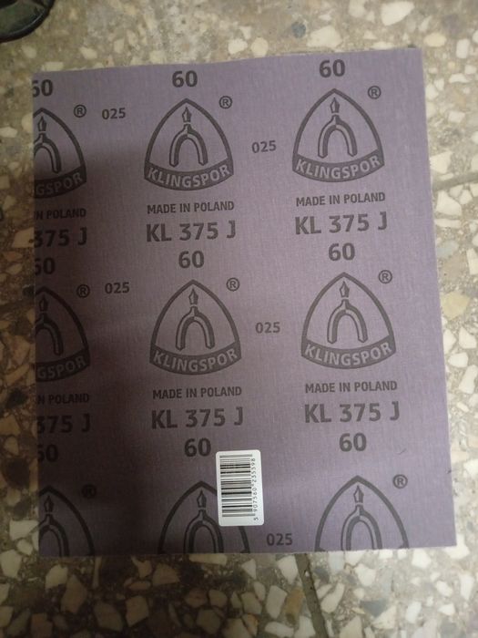10x papier ścierny gr 60