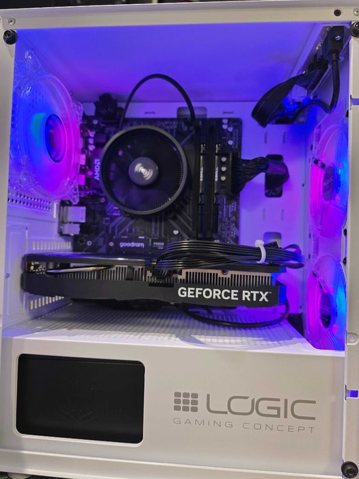 Używany komputer do gier - składak w nowej obudowie