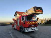 Iveco Eurocargo 130E24 Camiva EPAS 30  Wóz strażacki Drabina strażacka 30m Podnośnik koszowy zwyżka