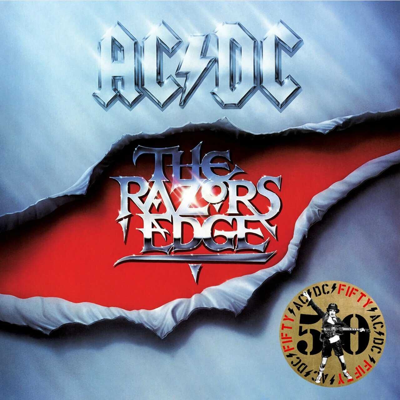 AC/DC – The Razors Edge (Gold Vinyl, LP) Пластинка, Вініл, Платівка
