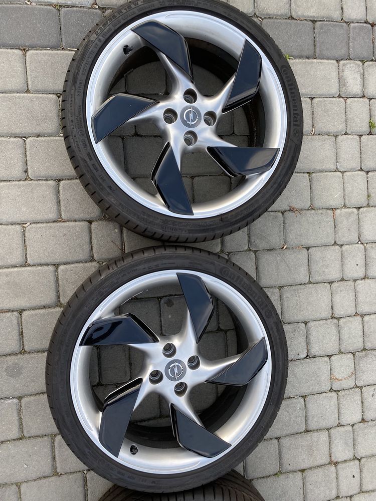 Alufelgi 4x100 18 cali Opel Adam Corsa OPC Tigra Agila Karl 225/35/18