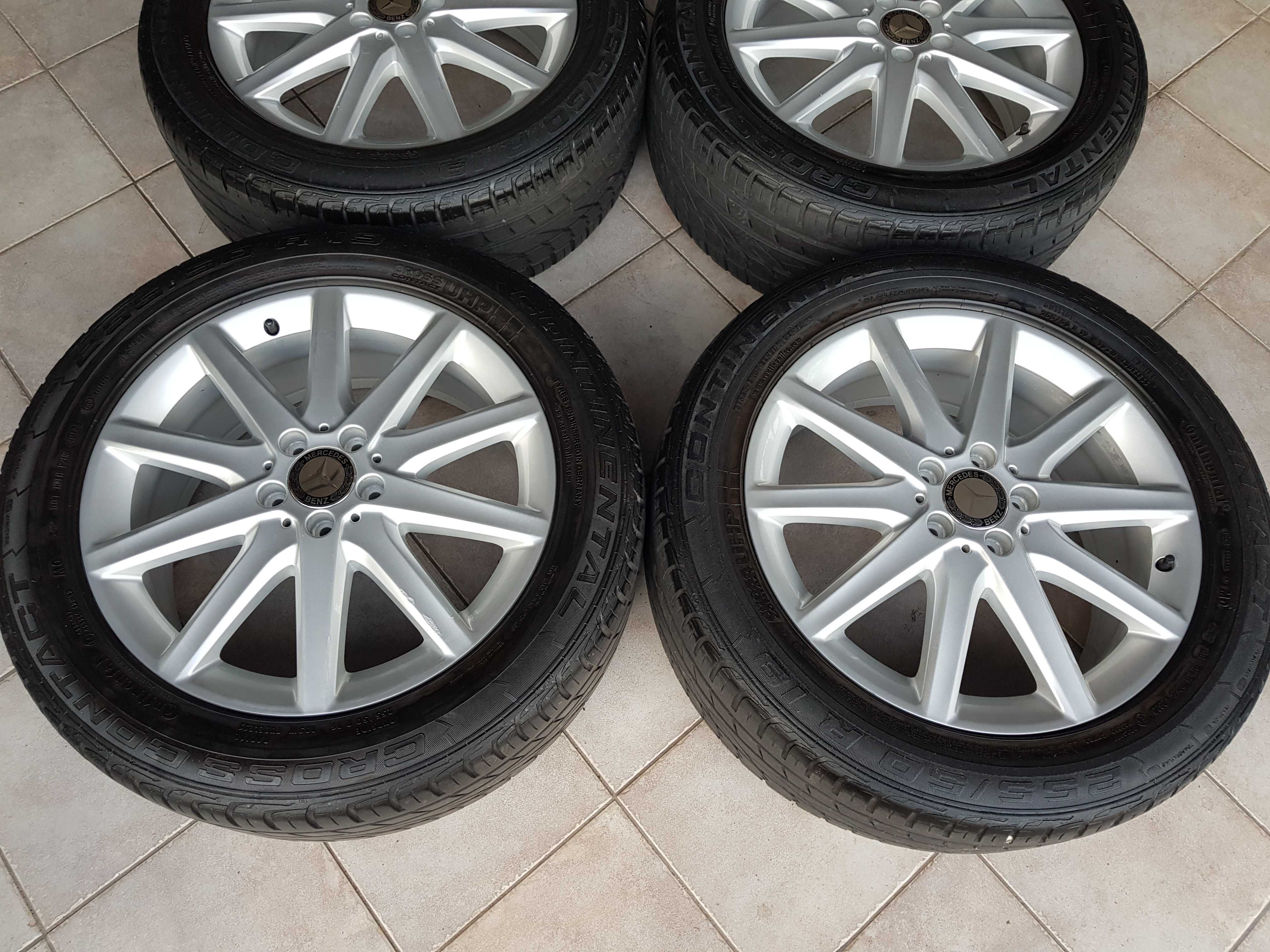 Felgi koła Mercedes ML R klasa 8x19 et67 5x112 opony 255/55/19 2017/20
