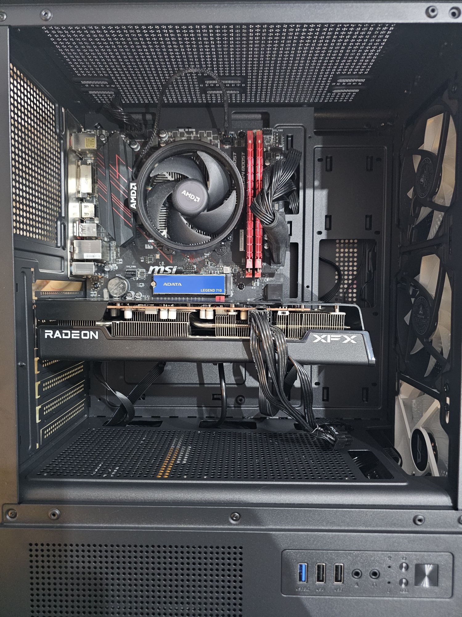 Komputer Gamingowy RYZEN 5 5600X RX 6600 XT