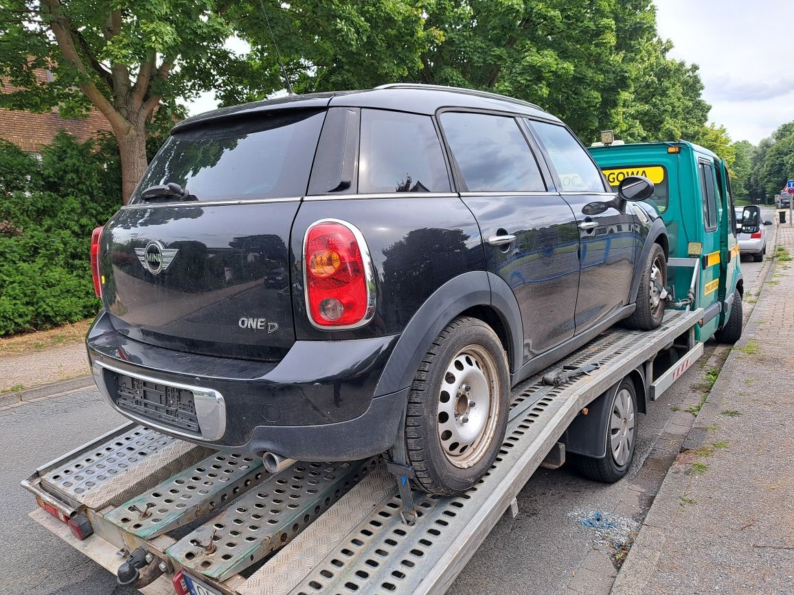 Mini one 1.6 disel uszkodzony silnik