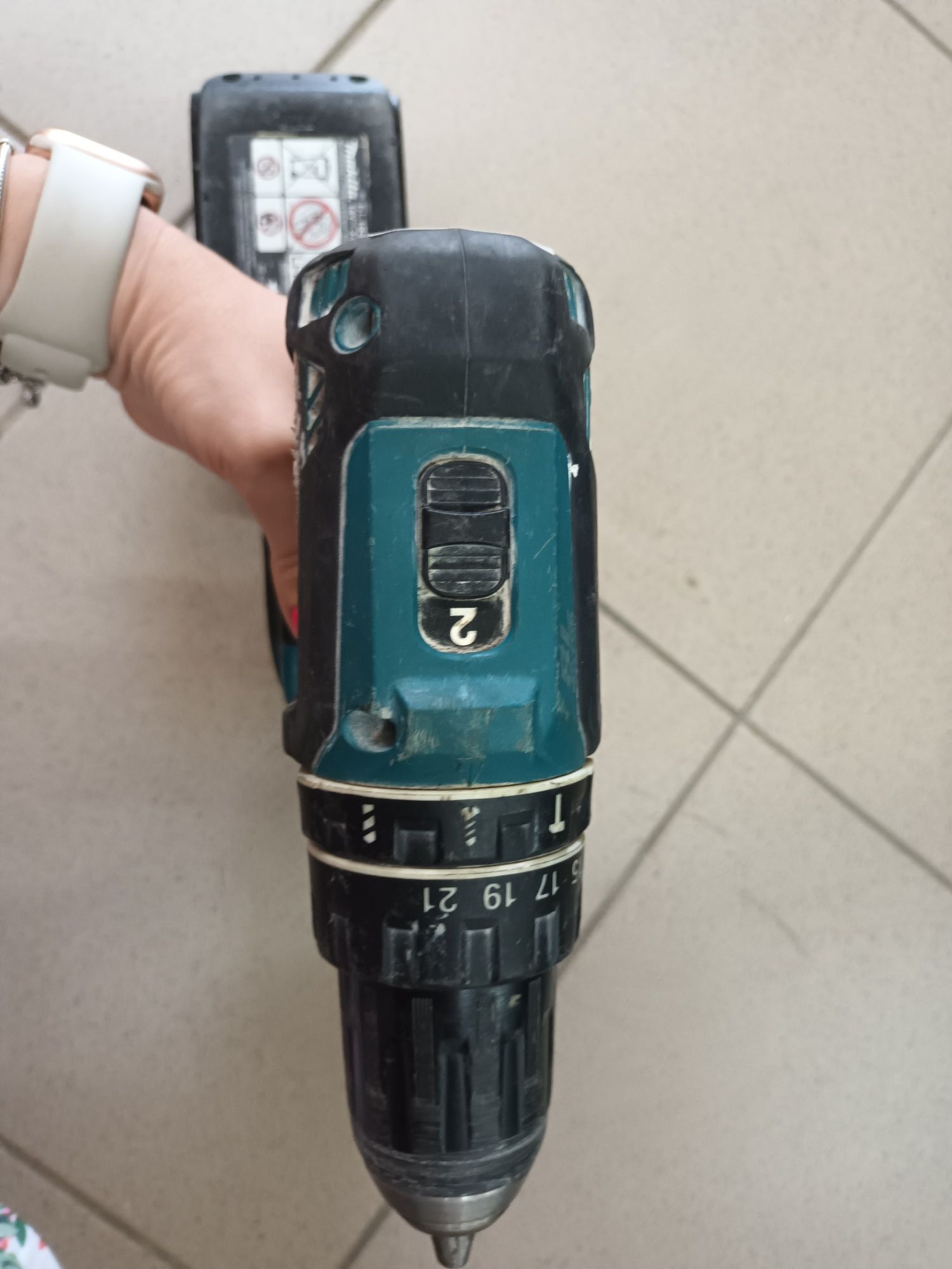 Makita DHP485 wkrętarka Makita Wiertarka Makita + akumulator