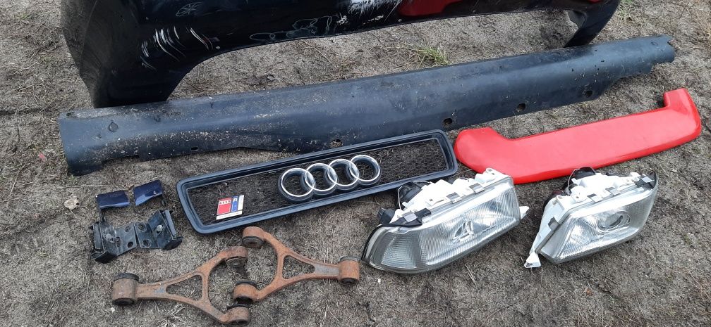 Audi 80 B4 RS2 zderzak lampa wahacz atrapa progi spoiler