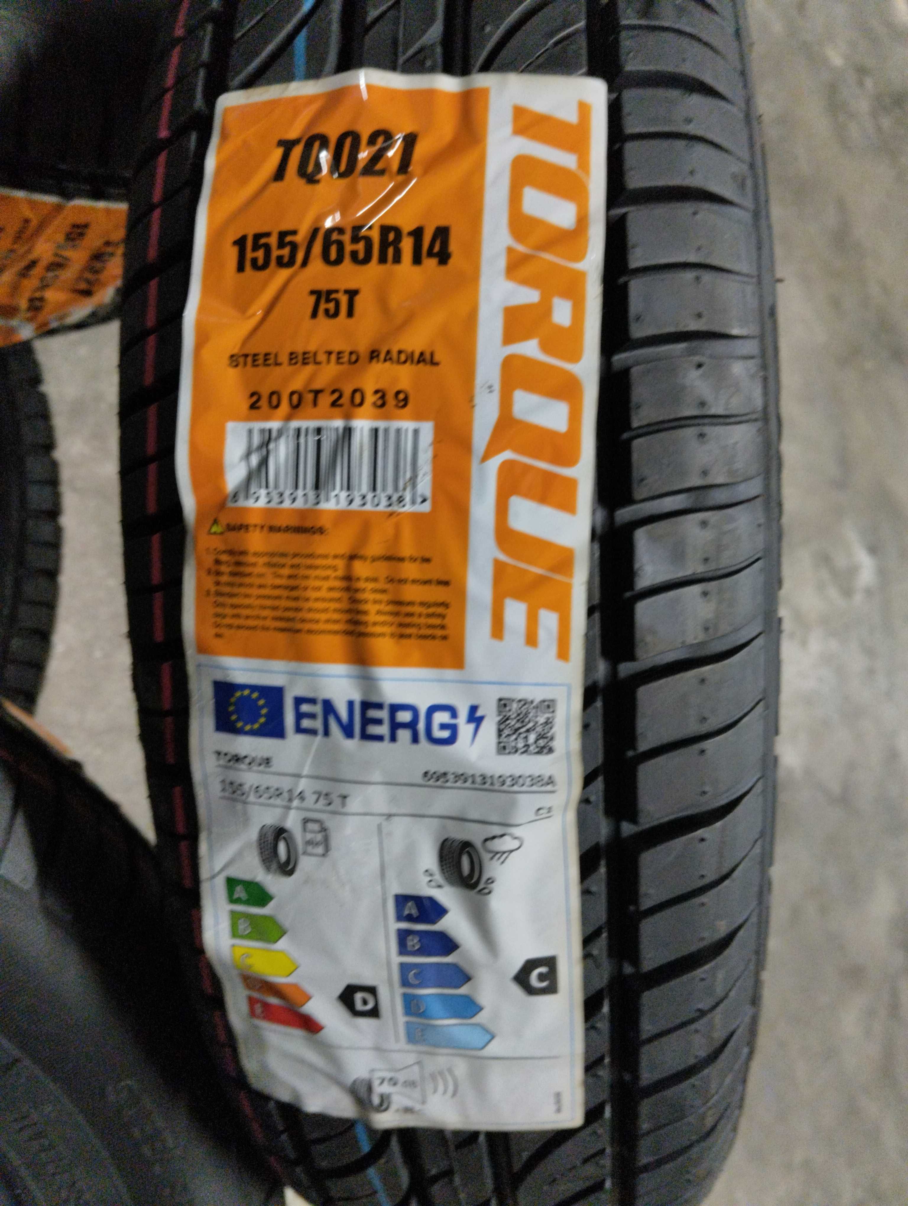 4 Pneus Torque 155/65R14 75T - NOVOS