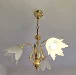 Lustre de teto com 3 lâmpadas